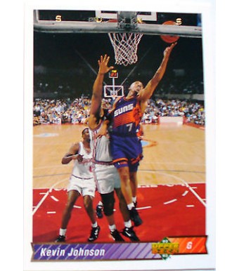 CARTE  NBA BASKET BALL 1993  PLAYER CARDS KEVIN JOHNSON (228)
