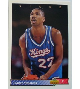 CARTE  NBA BASKET BALL 1993  PLAYER CARDS LIONNEL SIMMONS (235)