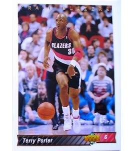 CARTE  NBA BASKET BALL 1993  PLAYER CARDS TERRY PORTER (231)