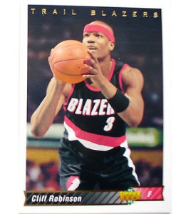CARTE  NBA BASKET BALL 1993  PLAYER CARDS CLIFF ROBINSON (232)