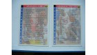 RARE 2 CARTES CHECKLIST NBA BASKET BALL 1993  LISTE DES 128 JOUEURS SAISON 1993