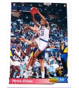 CARTE  NBA BASKET BALL 1993  PLAYER CARDS PERVIS ELLISON (252)