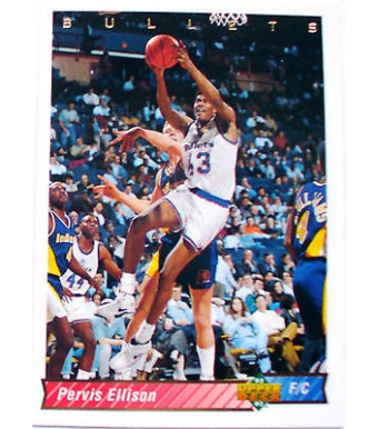 CARTE  NBA BASKET BALL 1993  PLAYER CARDS PERVIS ELLISON (252)
