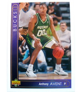 CARTE  NBA BASKET BALL 1994  PLAYER CARDS ANTHONY AVENT (12)
