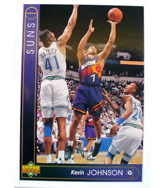 CARTE  NBA BASKET BALL 1994  PLAYER CARDS KEVIN JOHNSON (15)