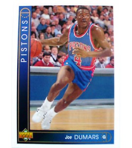 CARTE  NBA BASKET BALL 1994  PLAYER CARDS JOE DUMARS (03)