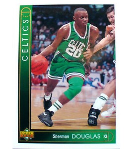 CARTE  NBA BASKET BALL 1994  PLAYER CARDS SHERMAN DOUGLAS (20)