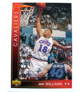 CARTE  NBA BASKET BALL 1994  PLAYER CARDS JOHN WILLIAMS (22)
