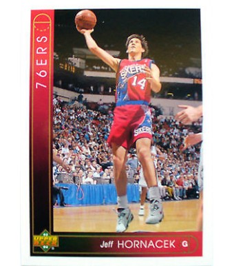 CARTE  NBA BASKET BALL 1994  PLAYER CARDS JEFF HORNACEK (26)