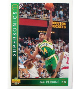 CARTE  NBA BASKET BALL 1994  PLAYER CARDS SAM PERKINS (28)