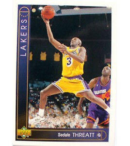 CARTE  NBA BASKET BALL 1994  PLAYER CARDS SEDALE THREATT (41)
