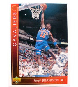 CARTE  NBA BASKET BALL 1994  PLAYER CARDS TERRELL BRANDON (45)
