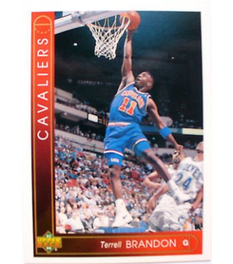 CARTE  NBA BASKET BALL 1994  PLAYER CARDS TERRELL BRANDON (45)