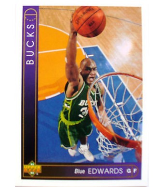 CARTE  NBA BASKET BALL 1994  PLAYER CARDS BLUE EDWARDS (31)