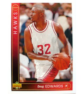CARTE  NBA BASKET BALL 1994  PLAYER CARDS DOUG EDWARDS (56)