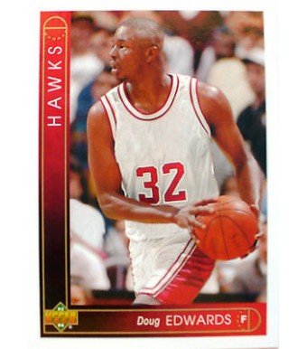 CARTE  NBA BASKET BALL 1994  PLAYER CARDS DOUG EDWARDS (56)