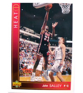 CARTE  NBA BASKET BALL 1994  PLAYER CARDS JOHN SALLEY (51)