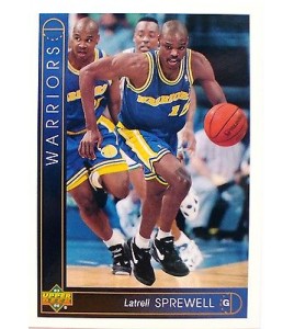 CARTE  NBA BASKET BALL 1994  PLAYER CARDS LATRELL SPREWELL (54)