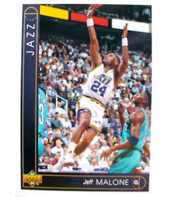 CARTE  NBA BASKET BALL 1994  PLAYER CARDS JEFF MALONE (79)