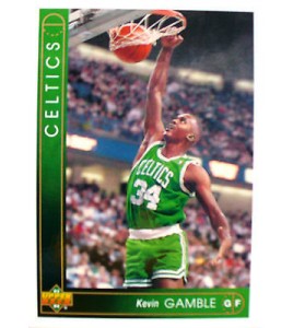 CARTE  NBA BASKET BALL 1994  PLAYER CARDS KEVIN GAMBLE (76)