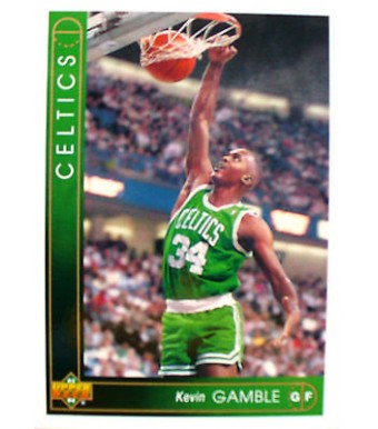 CARTE  NBA BASKET BALL 1994  PLAYER CARDS KEVIN GAMBLE (76)