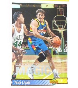 CARTE  NBA BASKET BALL 1993  PLAYER CARDS TODD LICHTI (142)