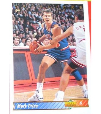 CARTE  NBA BASKET BALL 1993  PLAYER CARDS MARK PRICE (128)