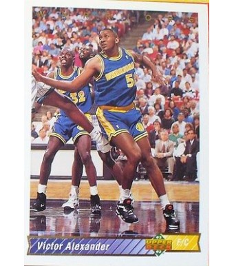 CARTE  NBA BASKET BALL 1993  PLAYER CARDS VICTOR ALEXANDER (155)