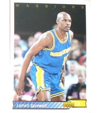 CARTE  NBA BASKET BALL 1993  PLAYER CARDS LATRELL SPREWELL (162)