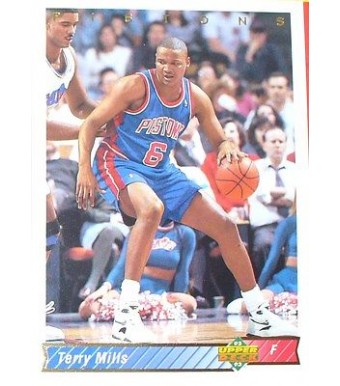 CARTE  NBA BASKET BALL 1993  PLAYER CARDS TERRY MILLS (151)