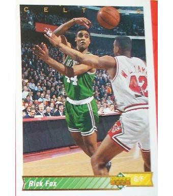 CARTE  NBA BASKET BALL 1993  PLAYER CARDS RICK FOX (102)