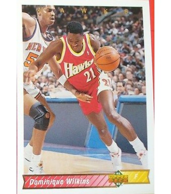 CARTE  NBA BASKET BALL 1993  PLAYER CARDS DOMINIQUE WILKINS (97)