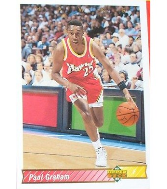 CARTE  NBA BASKET BALL 1993  PLAYER CARDS PAUL GRAHAM (94)