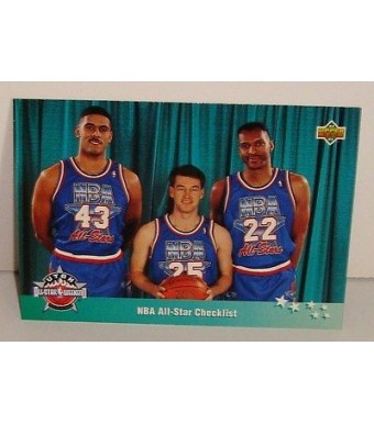 CARTE DE COLLECTION BASKET BALL EAST ALL STARS NBA ALL STAR CHEKLIST