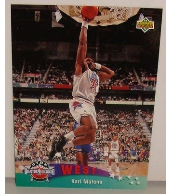 CARTE DE COLLECTION NBA BASKET BALL 1993  WEST ALL STARS KARL MALONE (14)