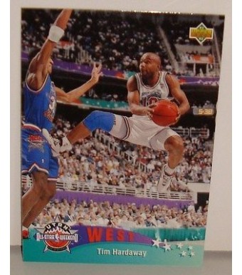 CARTE DE COLLECTION NBA BASKET BALL 1993  WEST ALL STARS TIM HARDAWAY (20)