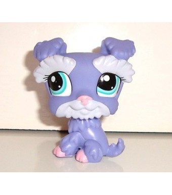FIGURINE PETSHOP LITTLEST PET SHOP CHIEN VIOLET DOG PERO