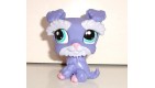 FIGURINE PETSHOP LITTLEST PET SHOP CHIEN VIOLET DOG PERO