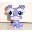 FIGURINE PETSHOP LITTLEST PET SHOP CHIEN VIOLET DOG PERO