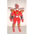 FIGURINE SENTEI POWER RANGER ROUGE BANDAI 2003 (14x8cm)