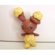 GRANDE FIGURINE POKEMON OFFICIELLE JAKKS 2007 LAPOREILLE BUNEARY MIMIROR (7x5cm)