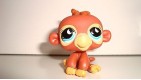 FIGURINE PETSHOP LITTLEST PET SHOP SINGE MONKEY