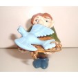 FIGURINE WALT DISNEY LE BOSSU DE NOTRE DAME AVEC COLOMBES (8x5cm)