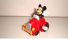 FIGURINE WIND UP WALT DISNEY MICKEY MOUSE AUTOMOBILE (4x3cm)