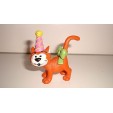 FIGURINE FIGUR PEYO SCHTROUMPF SCHLEICH LE CHAT AZRAEL (5x6cm)