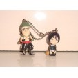 PORTE CLE KEYCHAIN ONE PIECE ZORO (3x2cm)