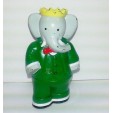 FIGURINE BOITE BABAR L'ELEPHANT L. DE  BRUNHOFF 2000