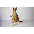 figurine animaux sauvage style schleich - kangourou avec son petit 