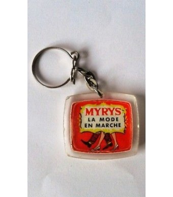 PORTE CLE KEYCHAIN VINTAGE - MYRYS  LA MODE EN MARCHE