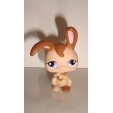 FIGURINE FIGUR PETSHOP LITTLEST PETSHOP LAPIN CREME MARRON BUNNY RABBIT